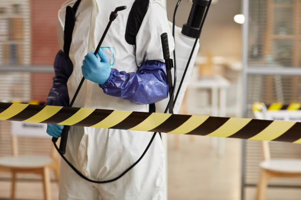 Professional Infectious Disease Decontamination technician working in Waukau, WI